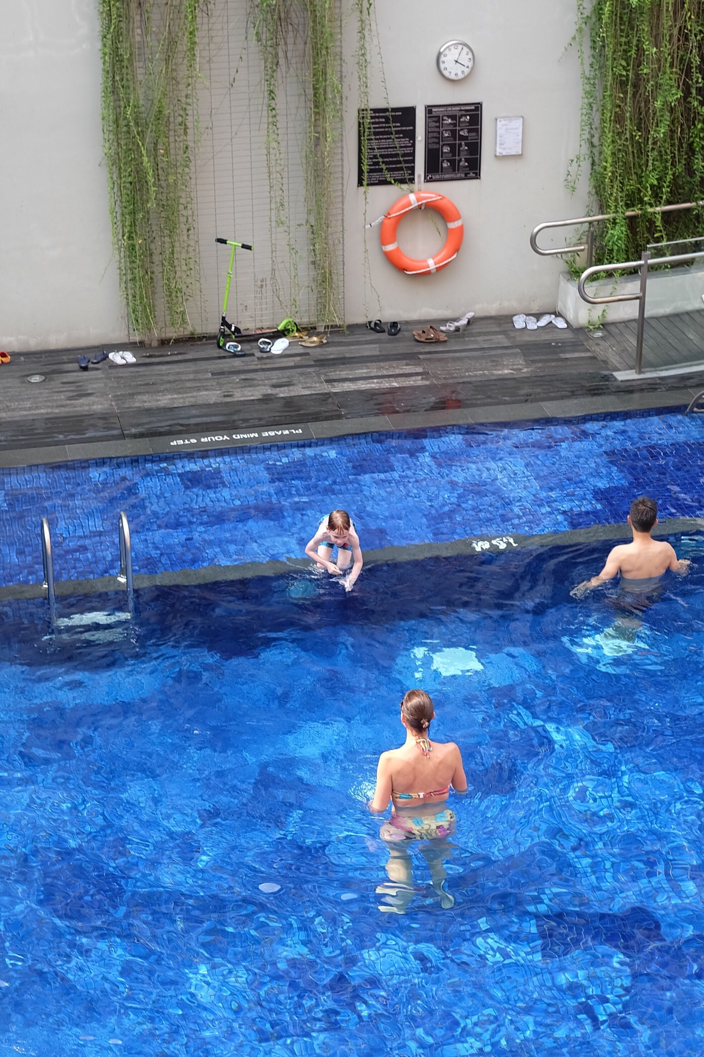 Everyone into the pool — Sentosa, Singapore
