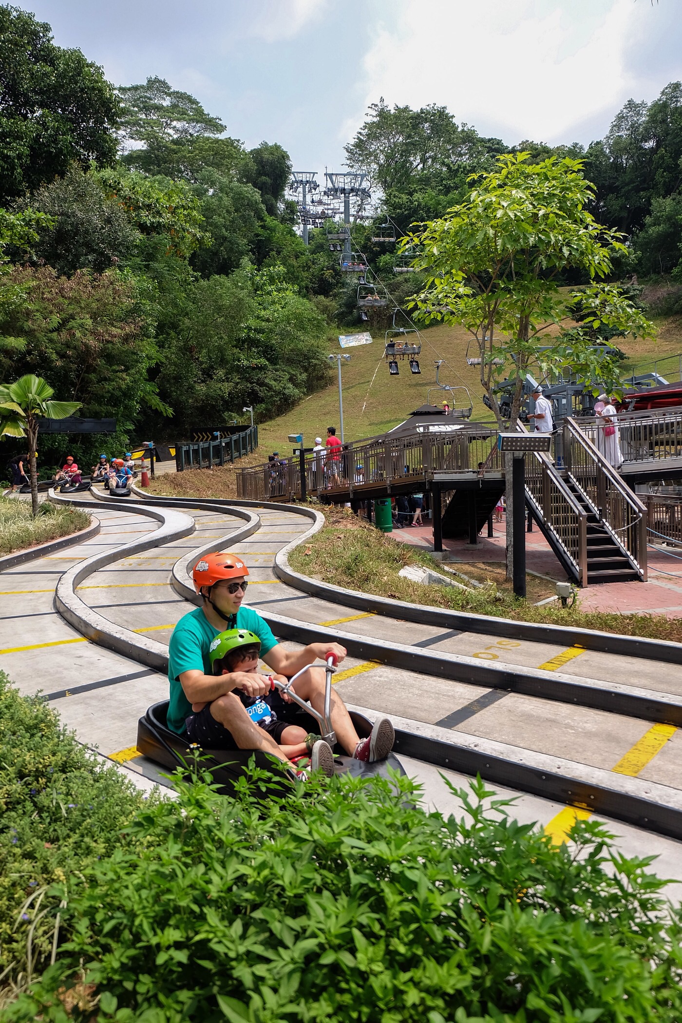 SkyLine Luge — Sentosa, Singapore