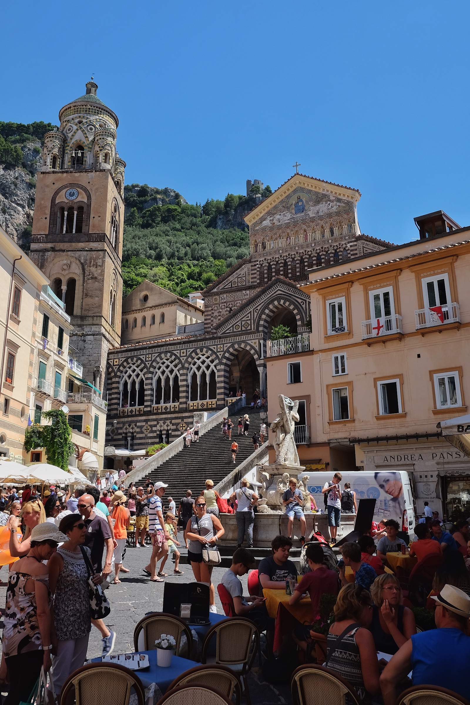 Piazza Flavio Gioia in Amalfi.