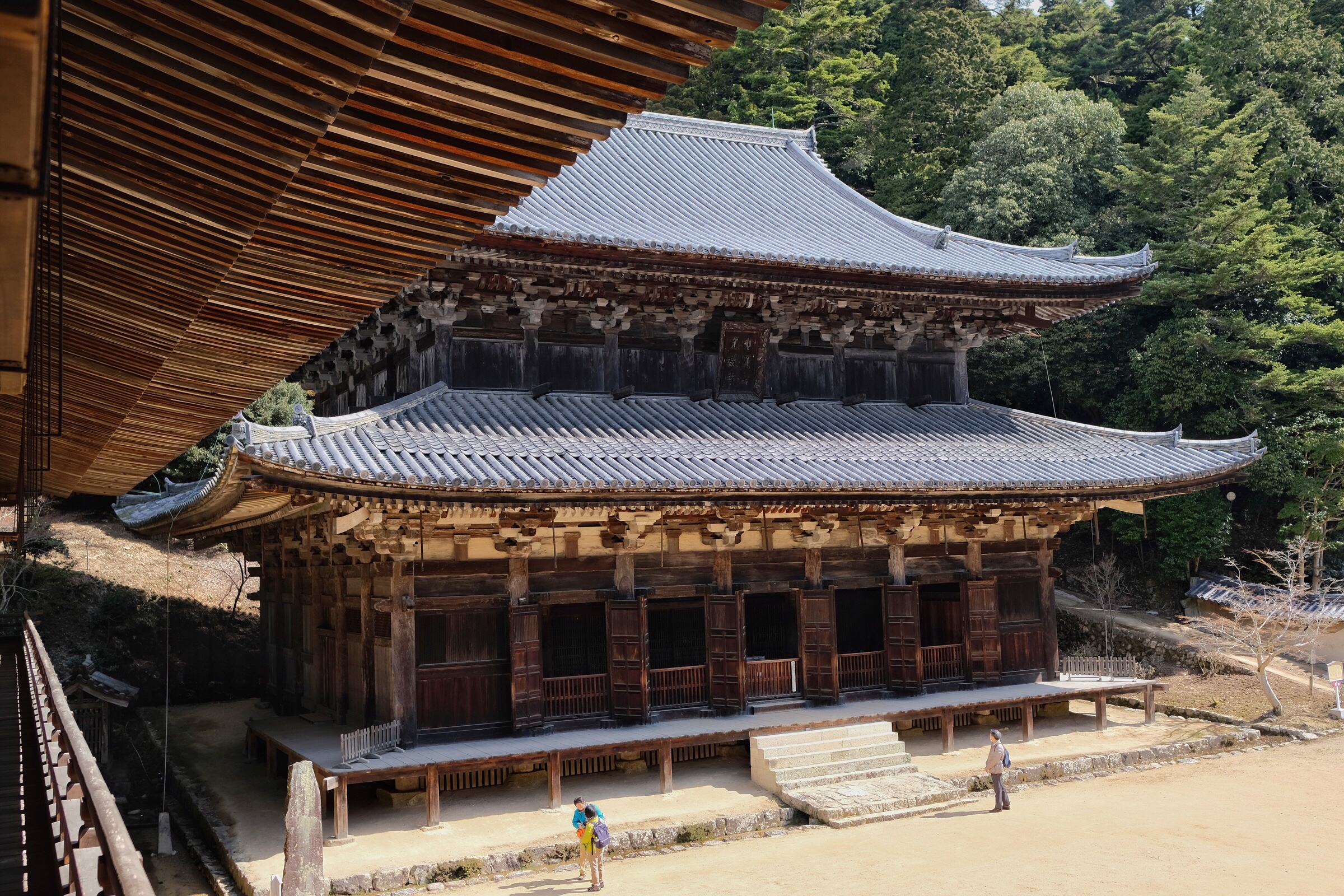 Japan - Himeji - Mount Shosha - Temple