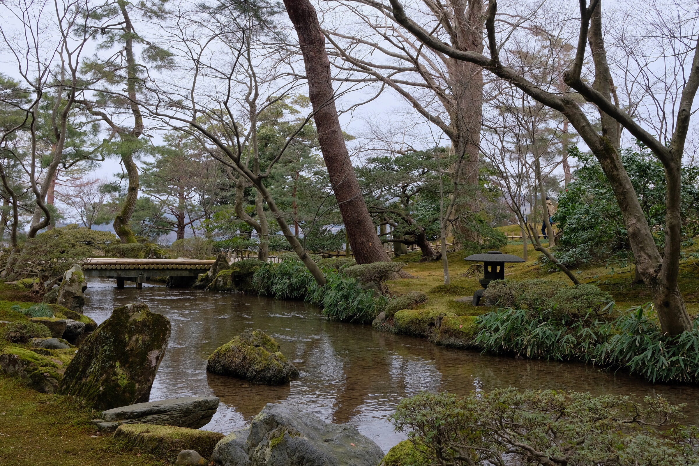 Japan - Kanazawa - Kenrokuen Garden Bridge