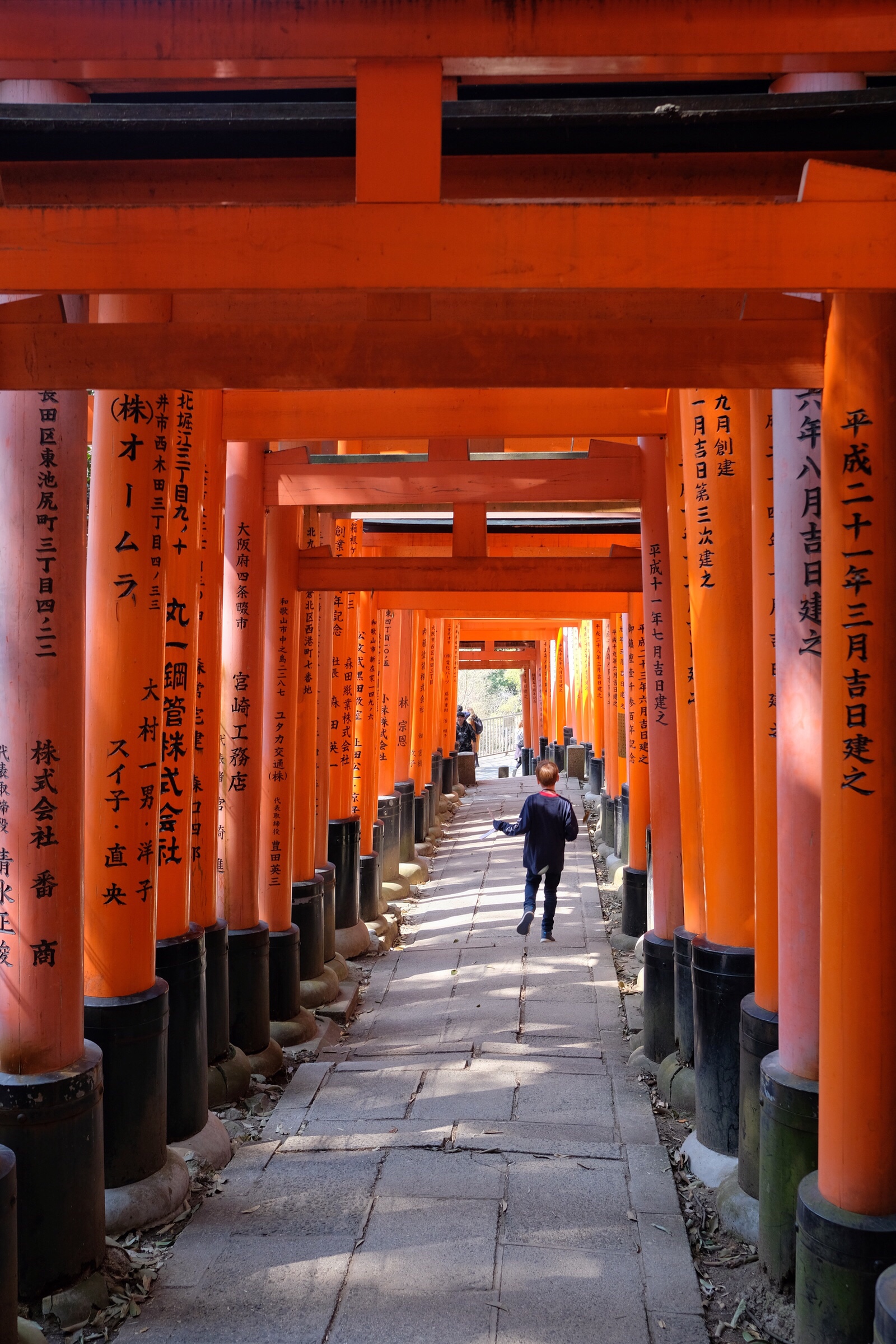 Japan - Kyoto - Fushimi Inari Taisha - Walking