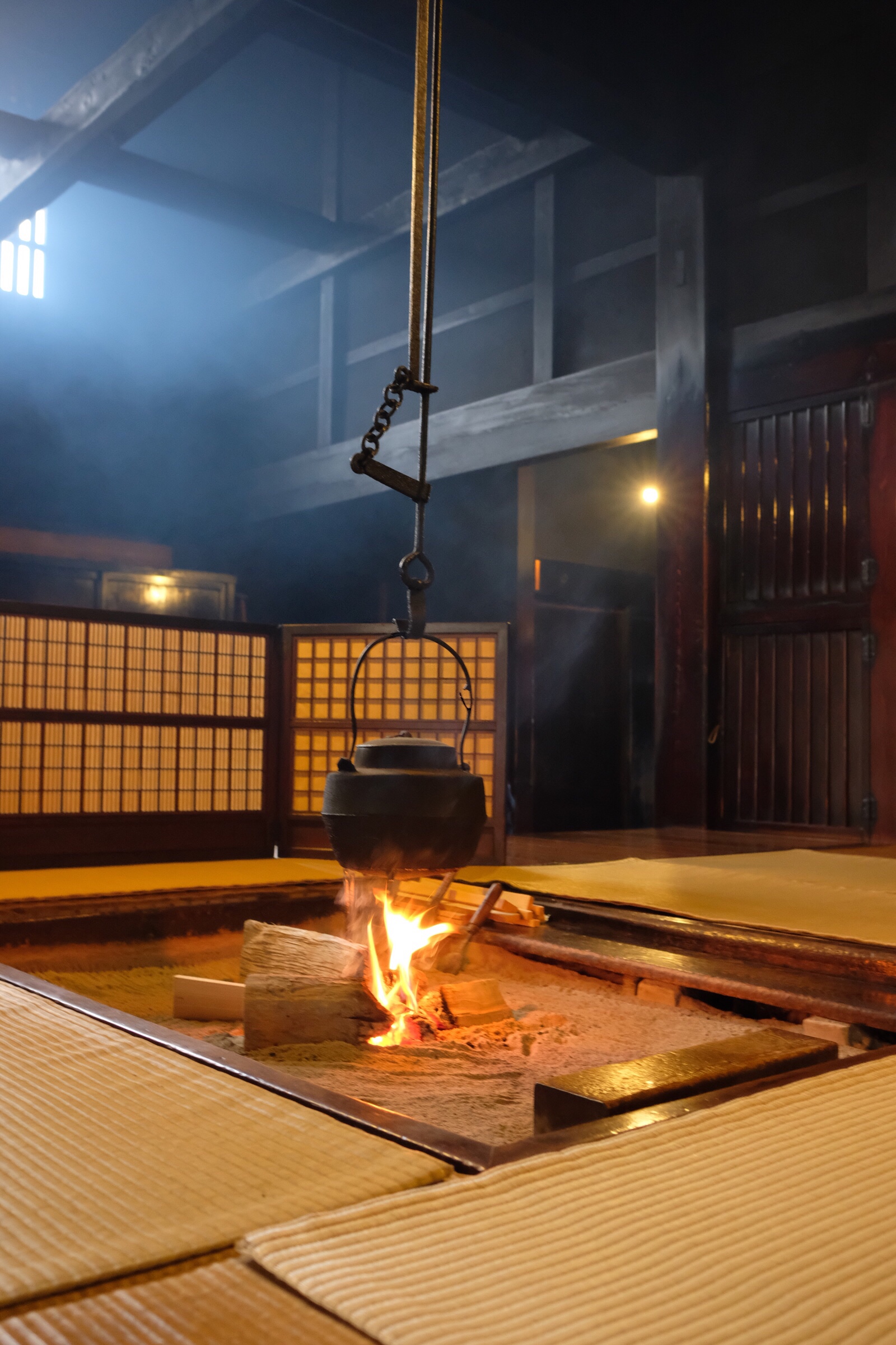 Japan – Tsumago – Wakihonjin – Irori Fireplace