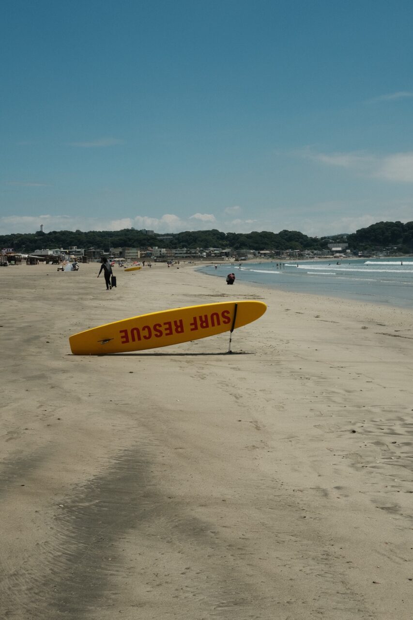 Getting to Kamakura for some beach time and a surfing lesson